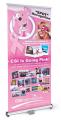 Magnetic Retractable Banner Kit (33"x82")